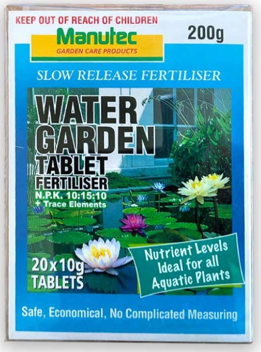 Manutec Water Garden Tablets 200g